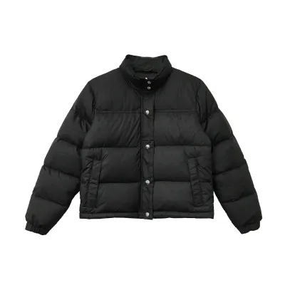 Chrome Hearts Monogram Print Puffer Jacket Black 01