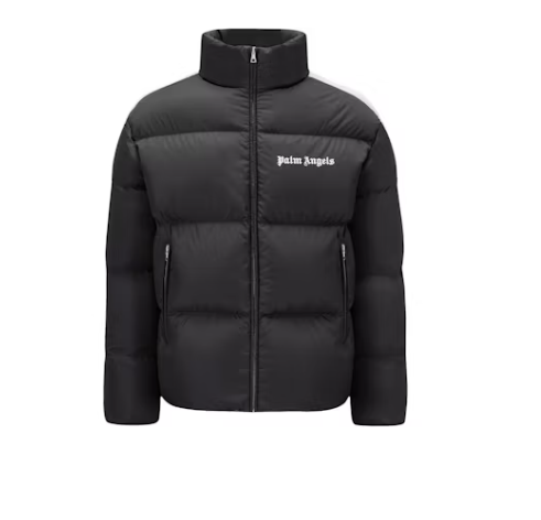 Moncler x Palm Angels Rodman Short Down Jacket Black