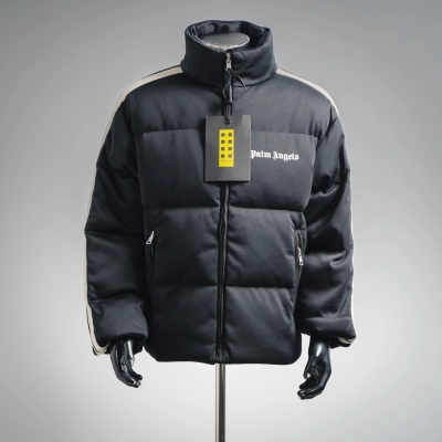 Moncler x Palm Angels Rodman Short Down Jacket Black 02