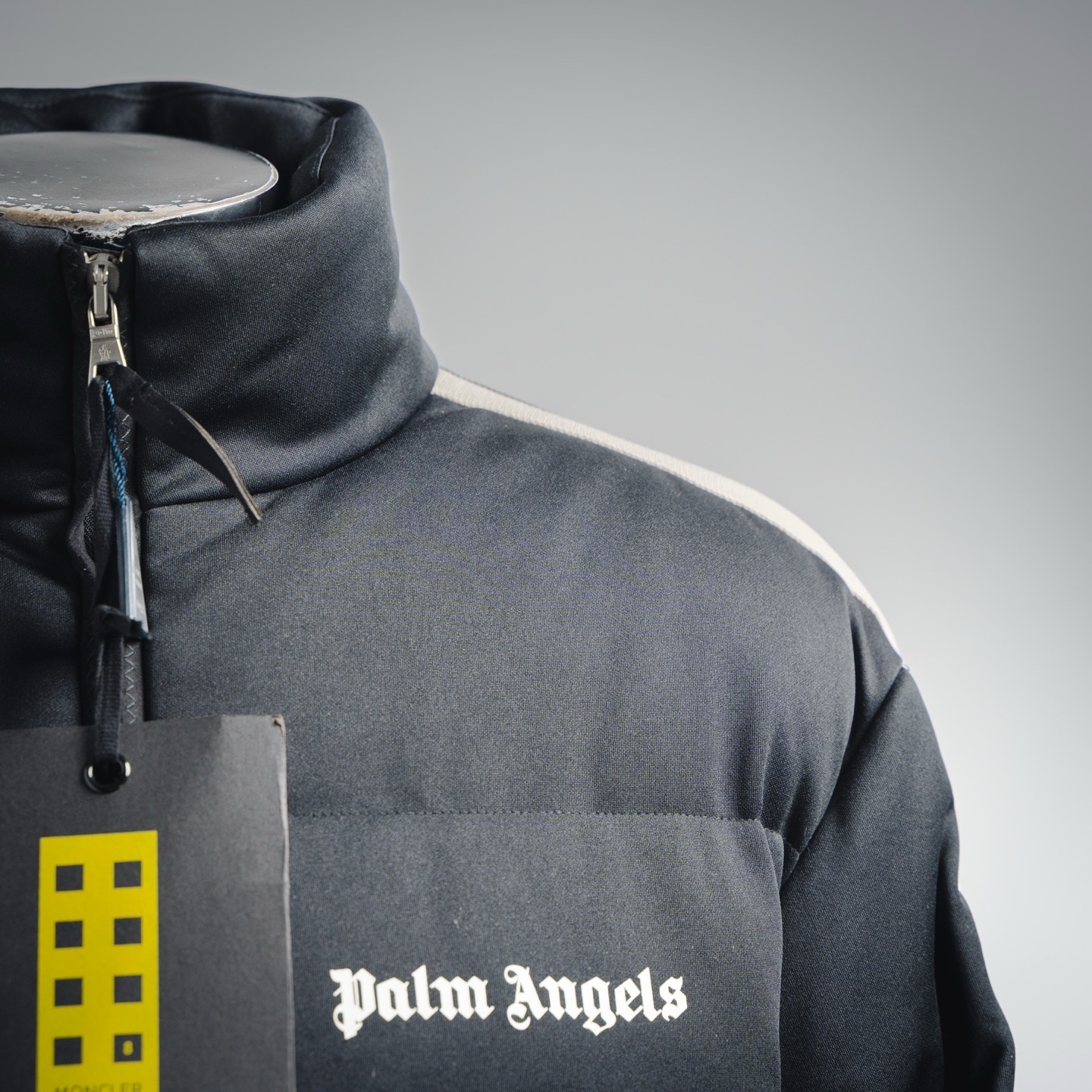 Moncler x Palm Angels Rodman Short Down Jacket Black