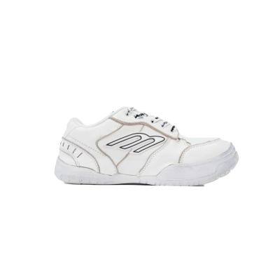 Balenciaga Hamptons Worn-Out Sneaker All White 02