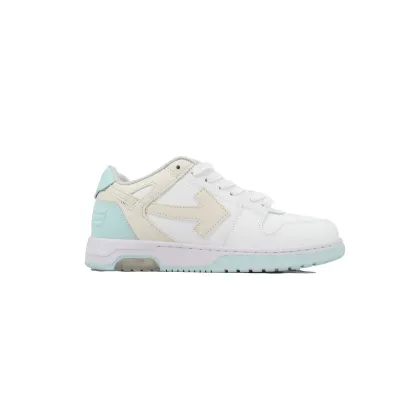 OFF-WHITE Out Of Office OOO Low Tops White Blue OWIA259S 24LEA005 0149 02