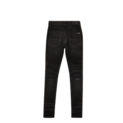 Amiri MX1 Leather Playboy Jean Black 02