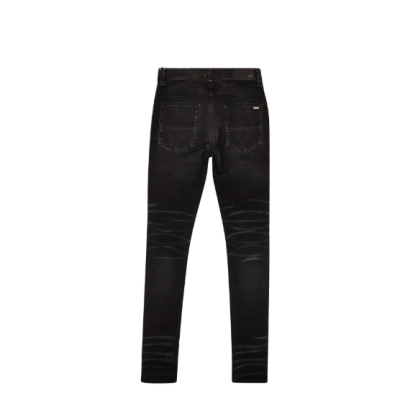 Amiri MX1 Leather Playboy Jean Black 02