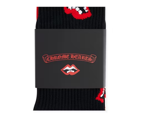 Chrome Hearts 3-Pack Chomper Socks Multicolor
