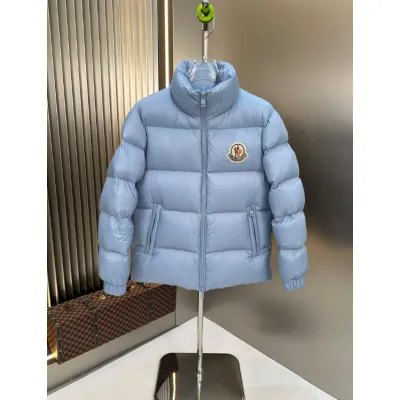 Moncler Short Down Jacket Blue 02