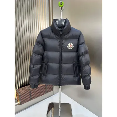 Moncler Short Down Jacket Black 02