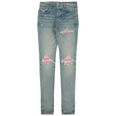 Amiri Jean Blue Pink 01