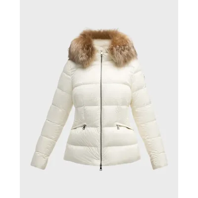 Moncler Shearling-Trim Boed Puffer Jacket 01