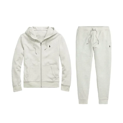 Polo Ralph Lauren Tracksuit White 01