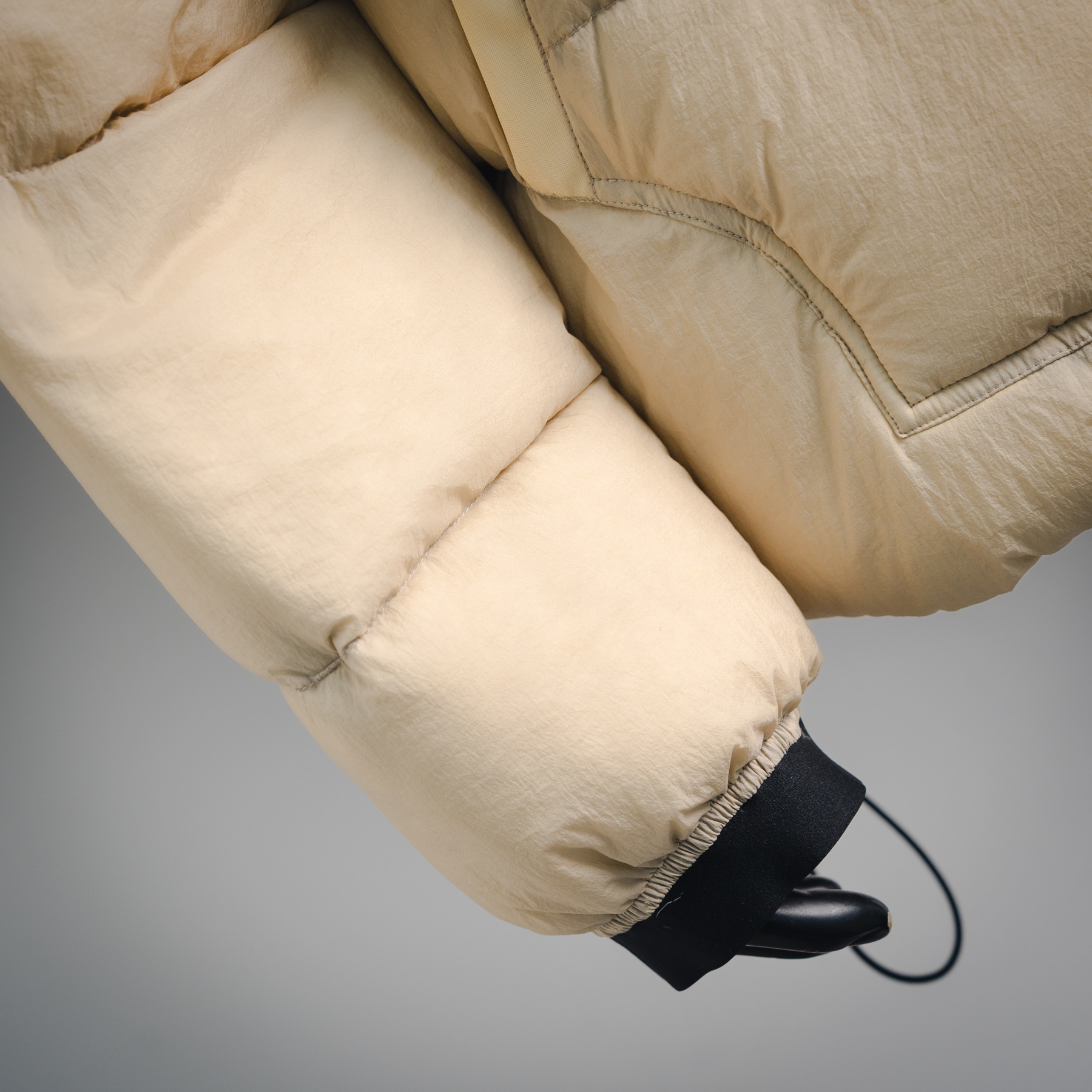 Stone Island Down Puffer Jacket Beige