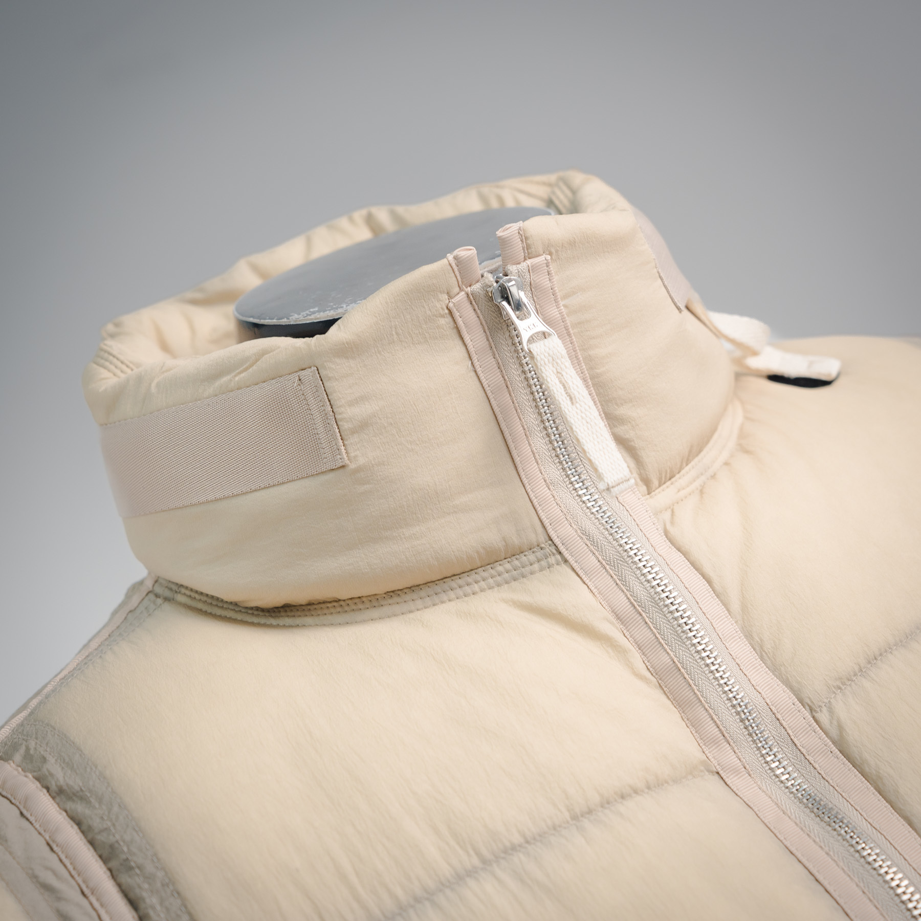 Stone Island Down Puffer Jacket Beige