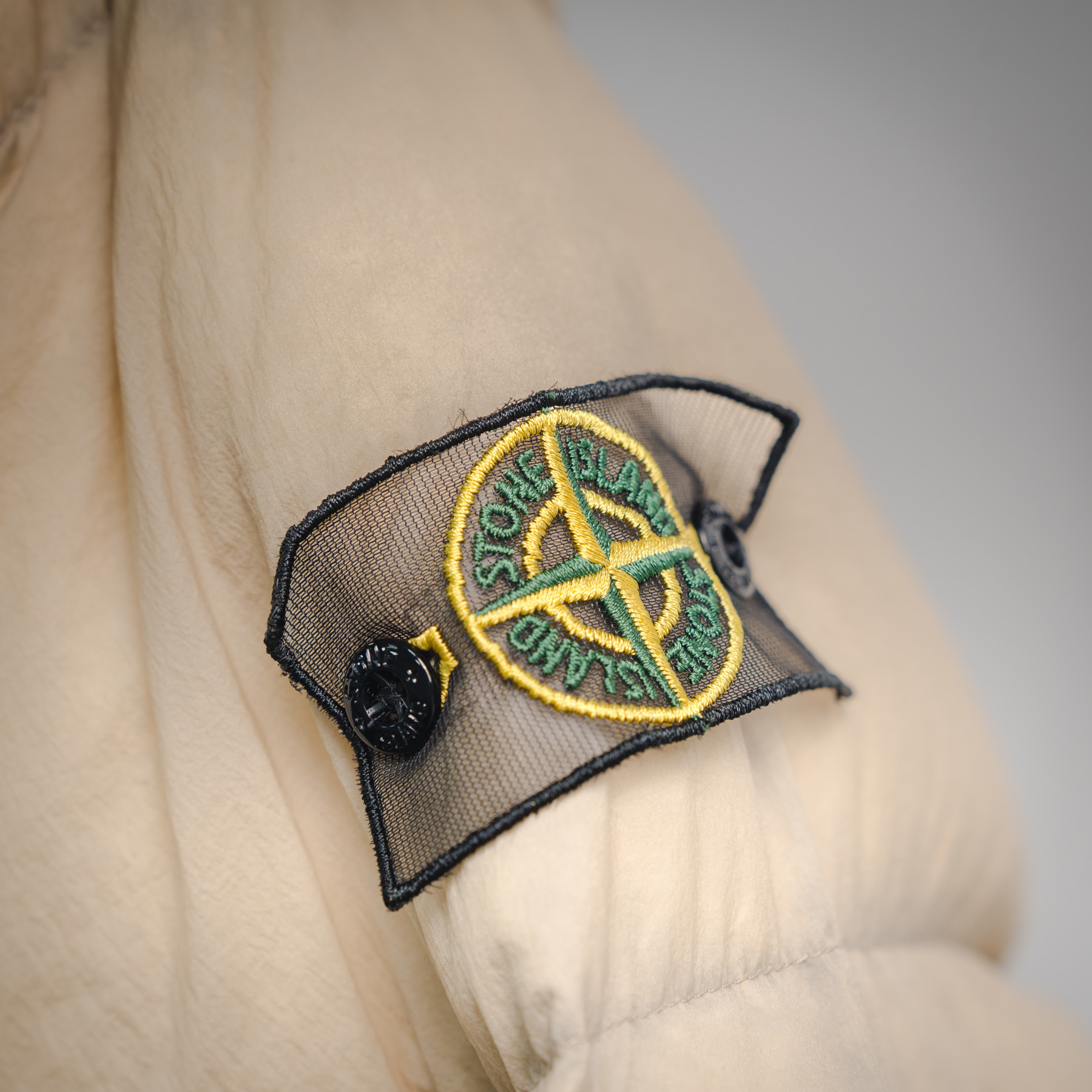 Stone Island Down Puffer Jacket Beige