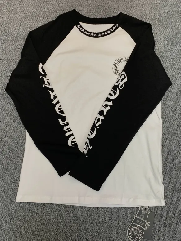Chrome Hearts Horseshoe Neck Black White
