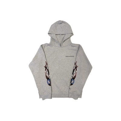 Chrome Hearts Matty Boy Brain Hoodie Heather Grey 01