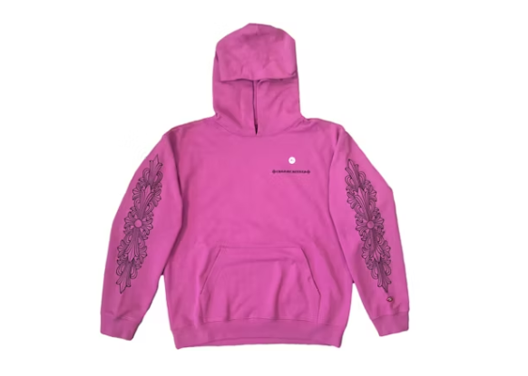 Chrome Hearts Matty Boy Spider Web Hoodie Purple
