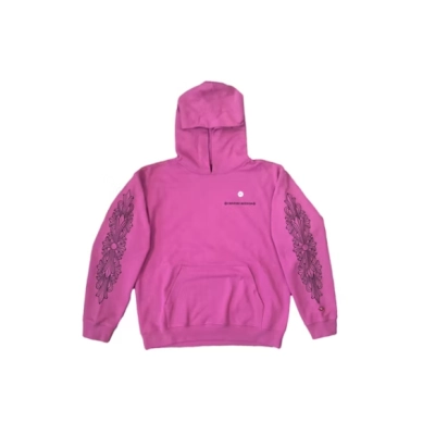 Chrome Hearts Matty Boy Spider Web Hoodie Purple 01