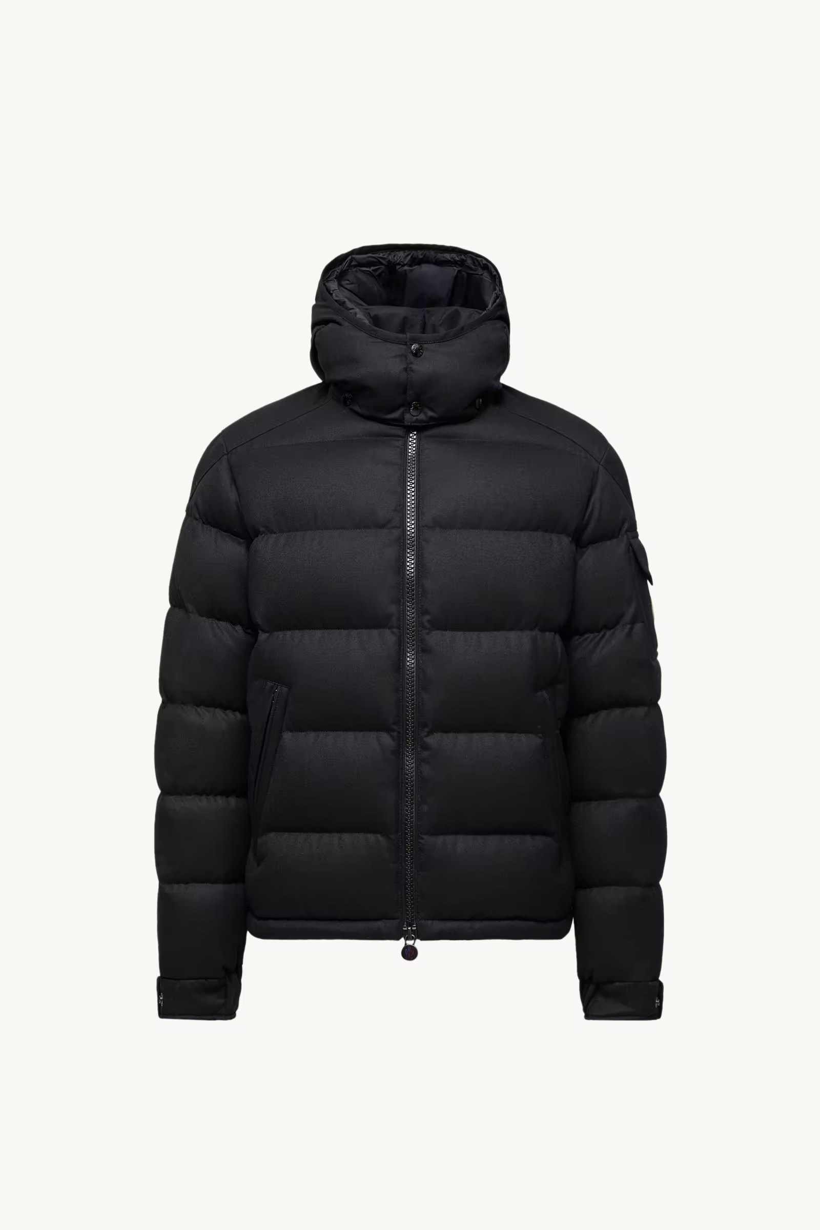 Moncler Hooded Short Down Jacket