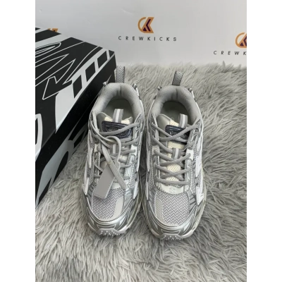 OFF-WHITE Be Right Back Gray Silver OMIA295C99FAB0010972 02