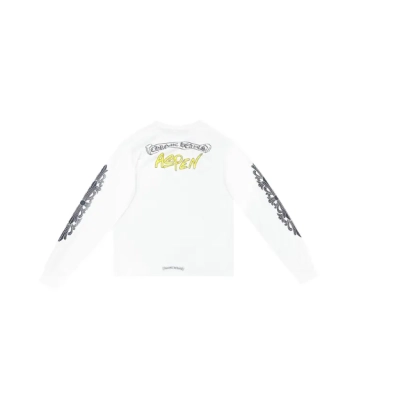 Chrome Hearts Aspen Floral Long-Sleeve White 02