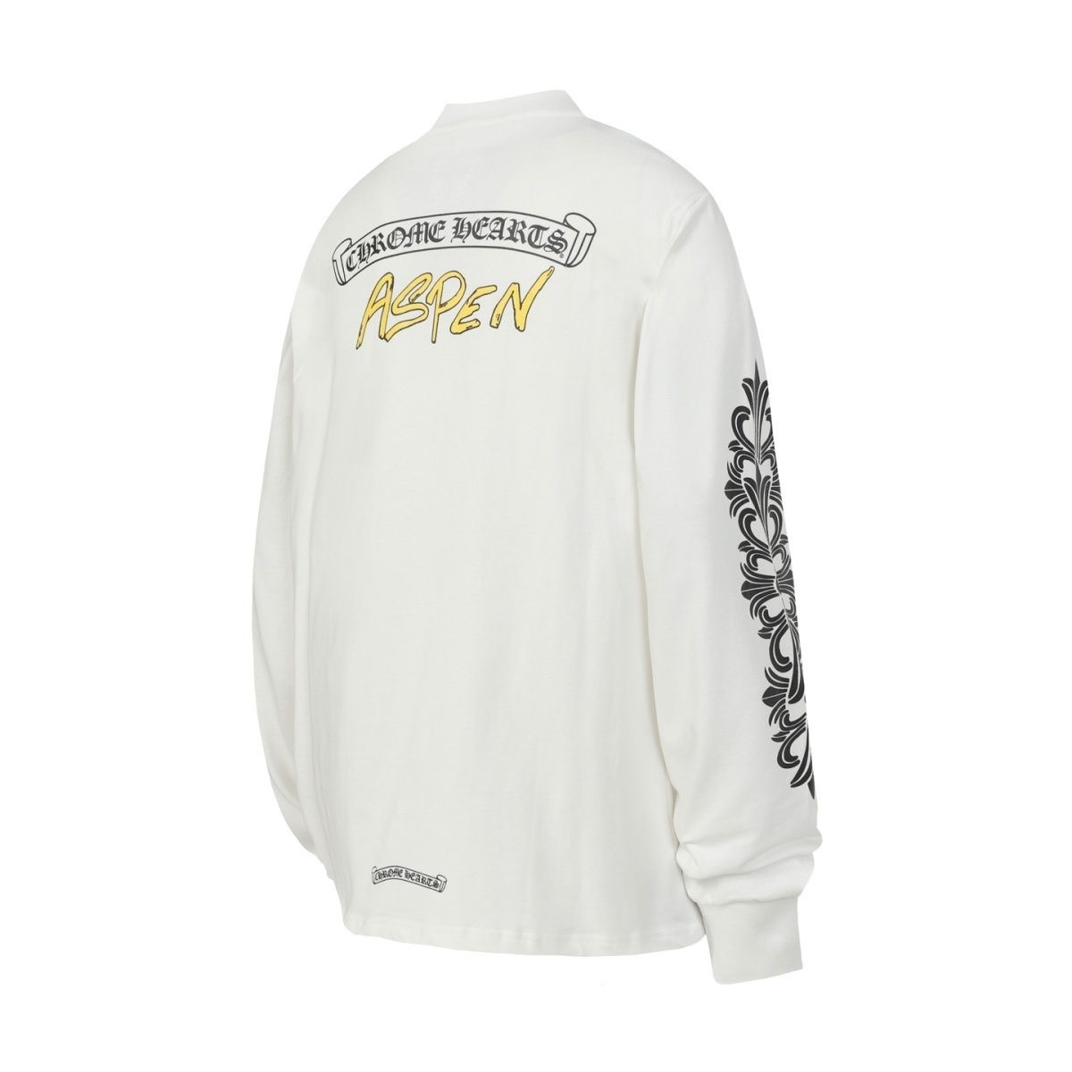 Chrome Hearts Aspen Floral Long-Sleeve White