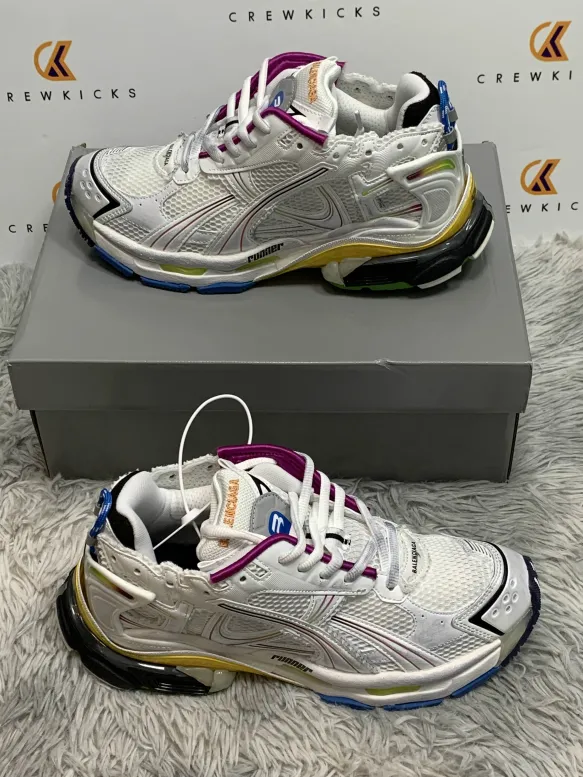 Balenciaga Runner Gardient White Multi 772774 WRUNG 9800