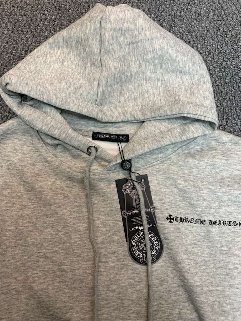 Chrome Hearts Matty Boy Brain Hoodie Heather Grey