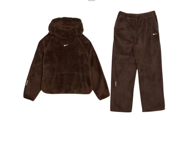 Nike x NOCTA Chalet Polar Men Tracksuit Set Brown