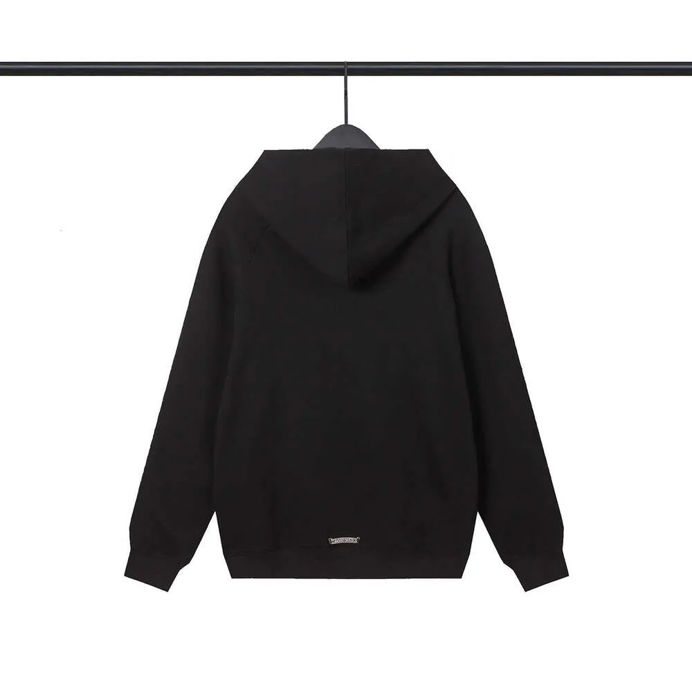 Chrome Hearts Logo Hoodie Black and Red