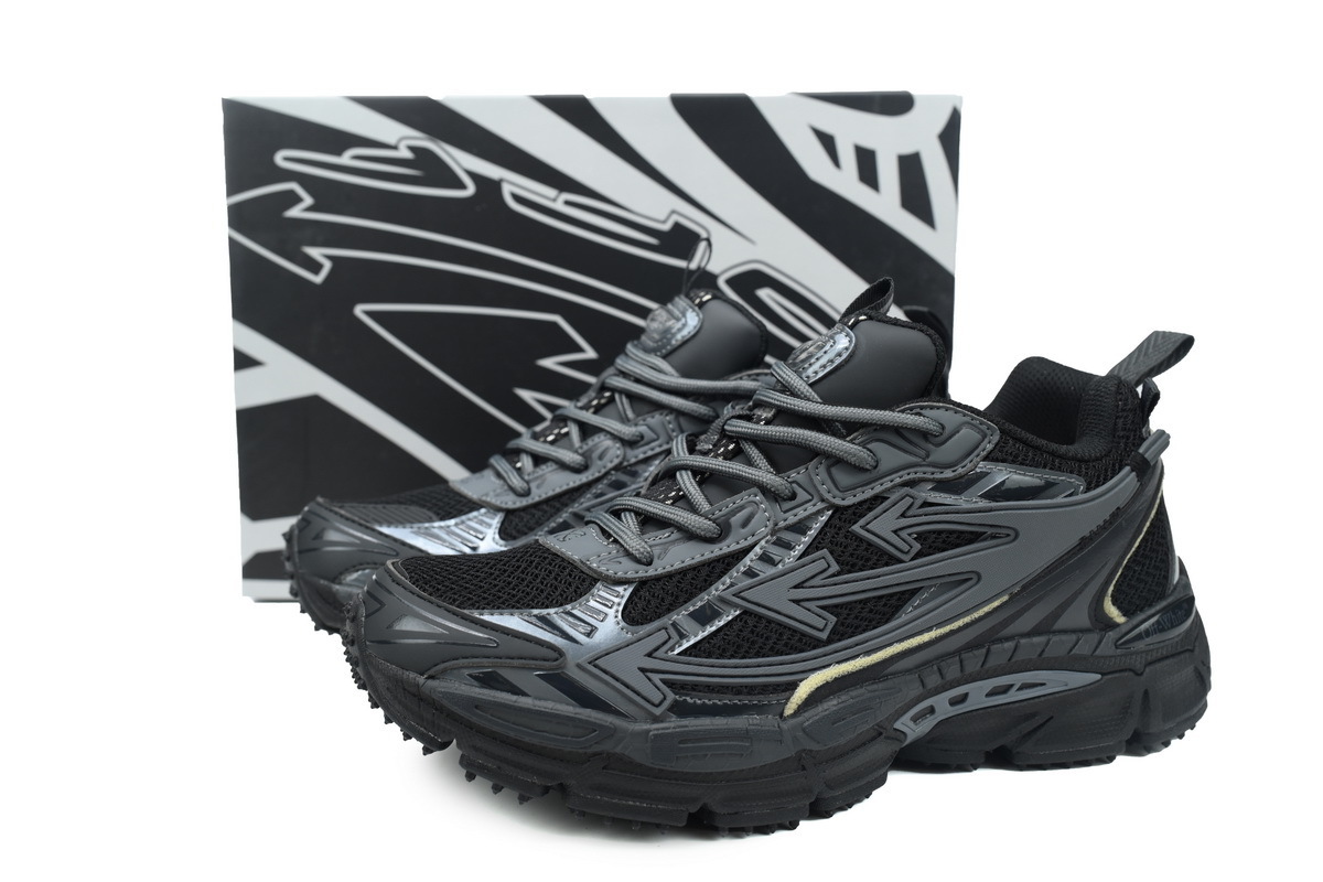 OFF-WHITE Be Right Back Black OMIA295C99 FAB00 11010