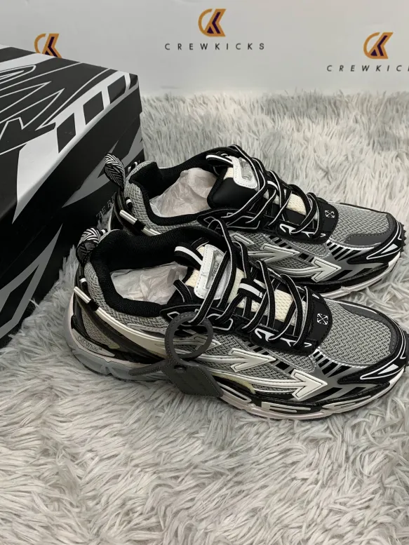 OFF-WHITE Out Of Office Blue Silver white OIIA295F24 FAB00 10001 