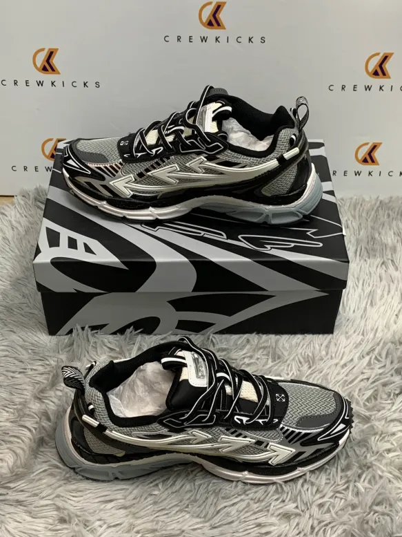 OFF-WHITE Out Of Office Blue Silver white OIIA295F24 FAB00 10001 