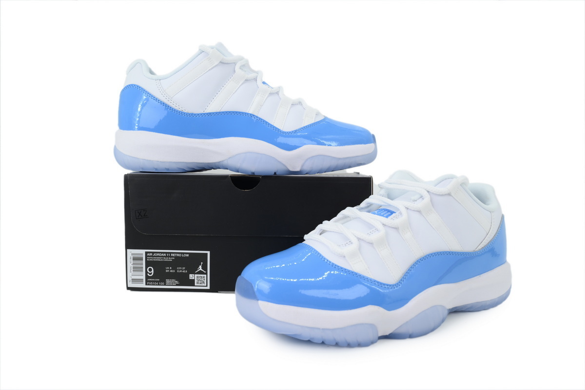 Jordan 11 Retro Low University Blue 2026 FV5104-100