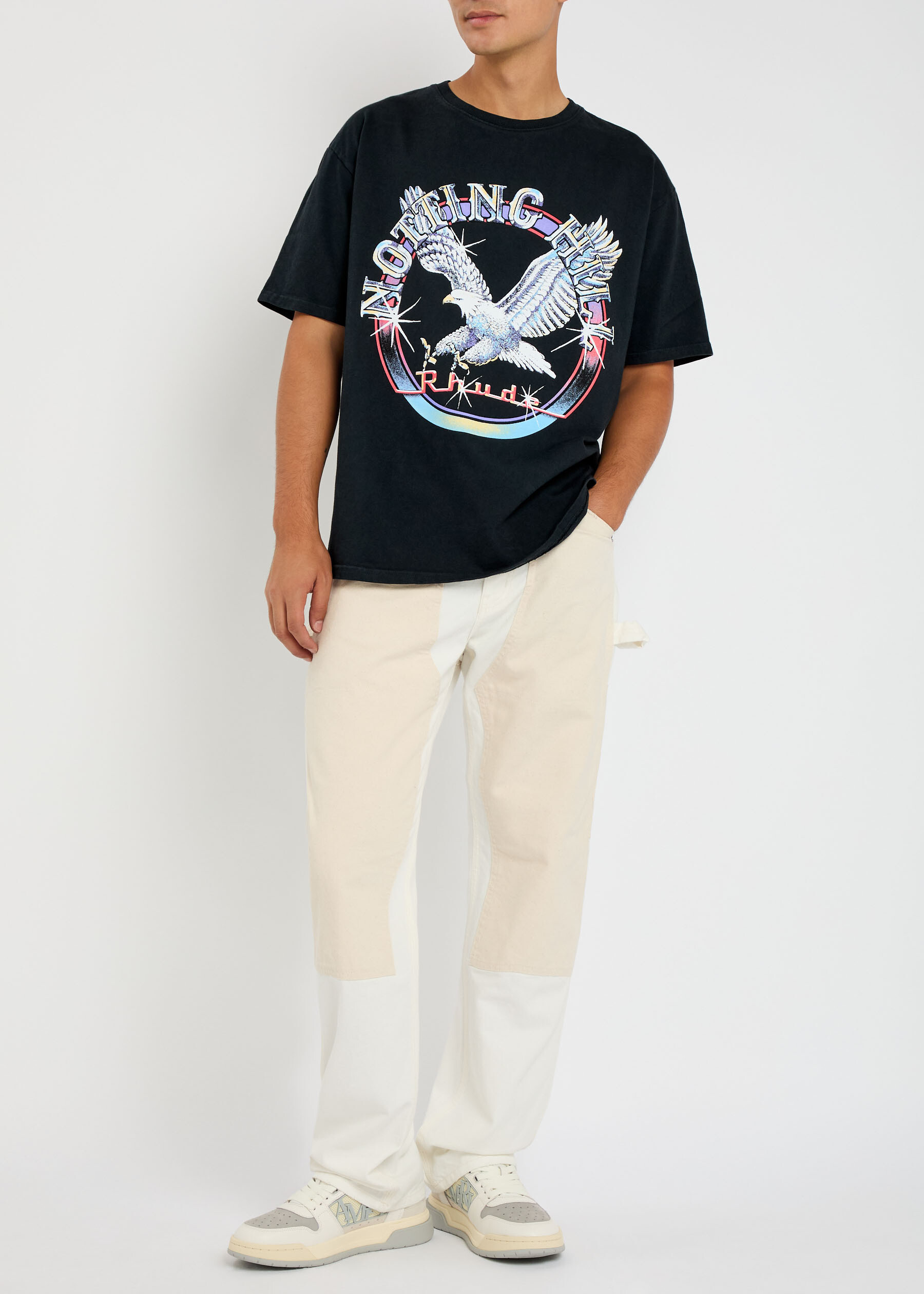 Rhude Logo-Print T-Shirt 