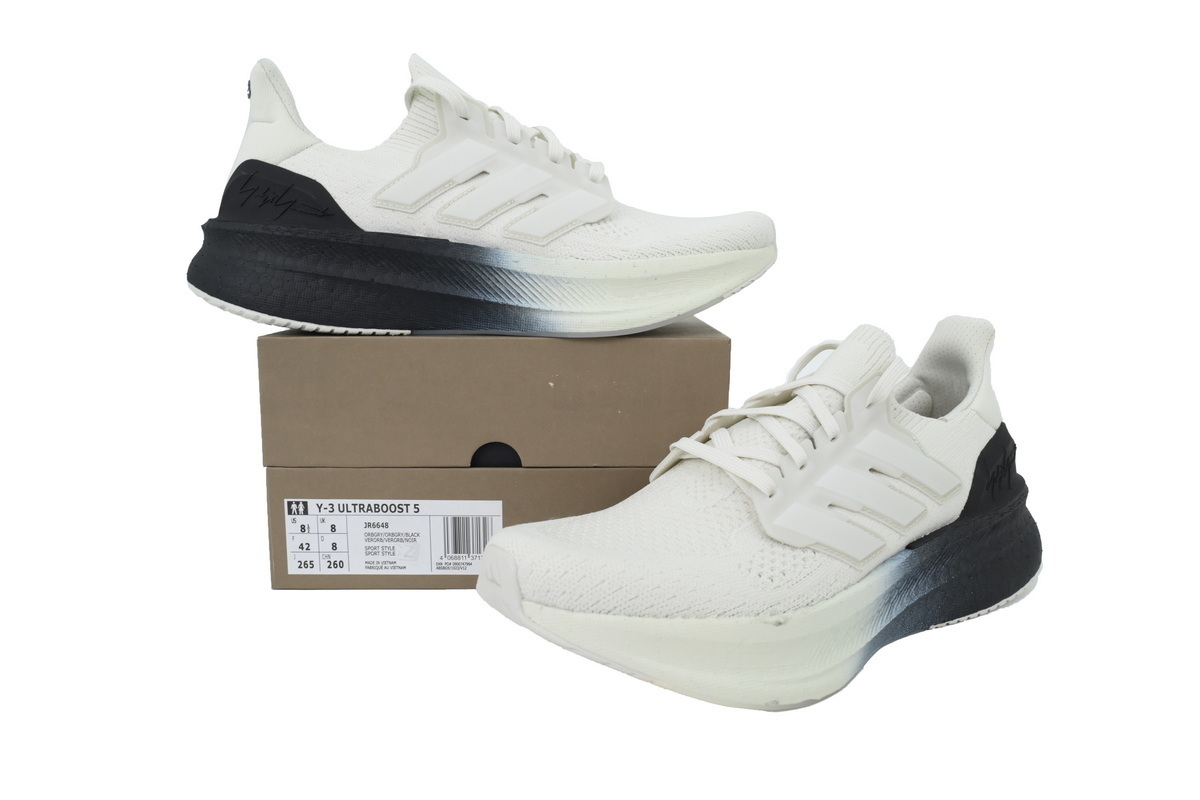 adidas Y-3 Ultra Boost 5 Orbit Grey Black JR6648