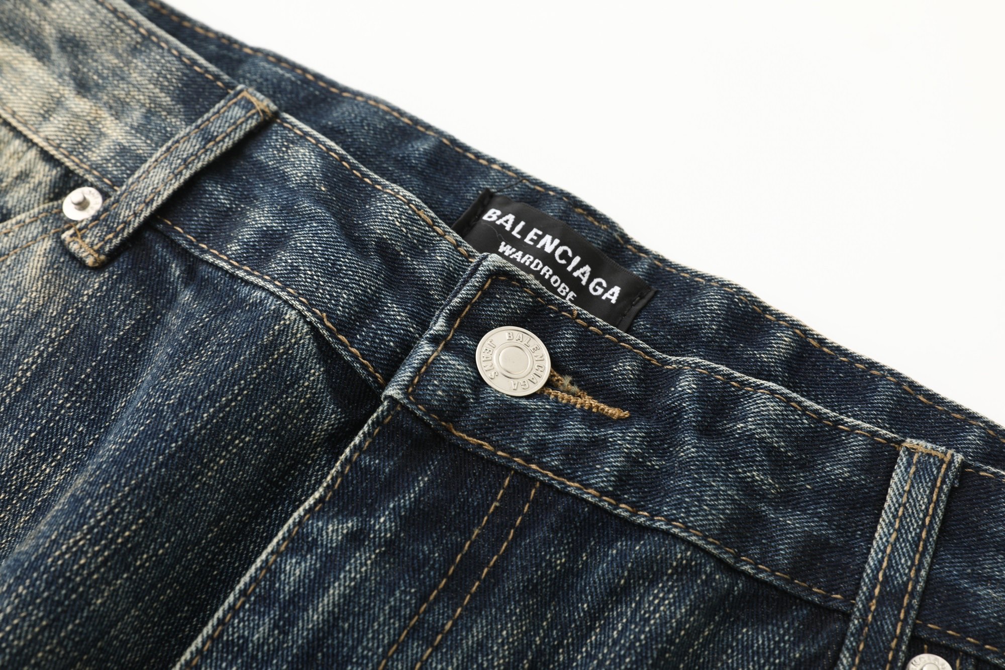 Balenciaga Jeans Light Blue