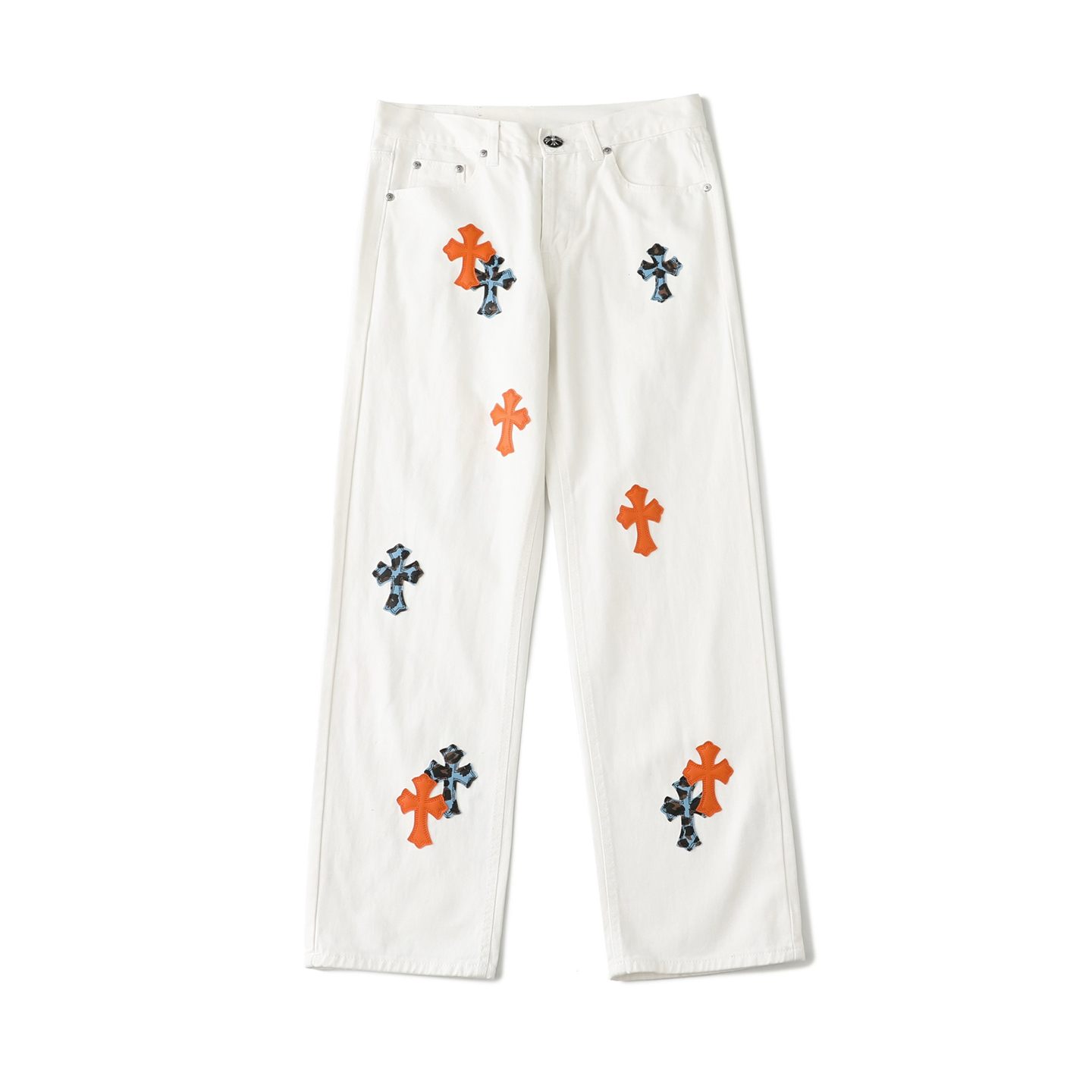 Chrome Hearts Jeans White