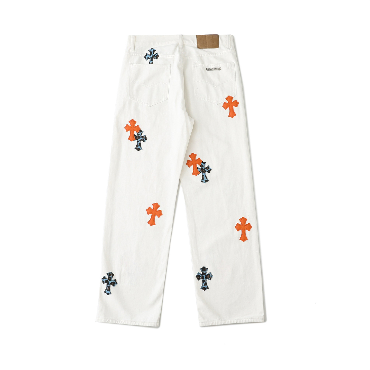 Chrome Hearts Jeans White