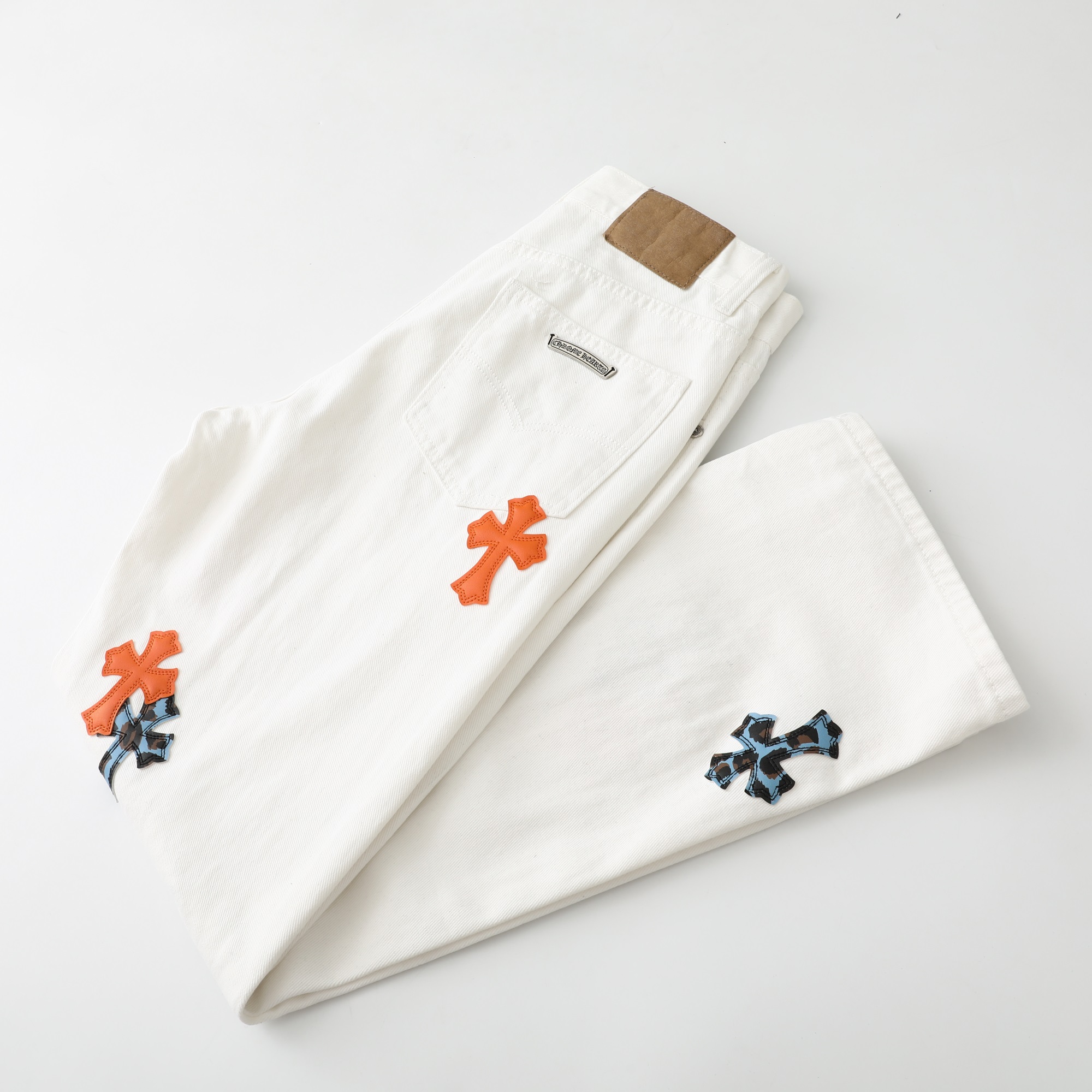 Chrome Hearts Jeans White