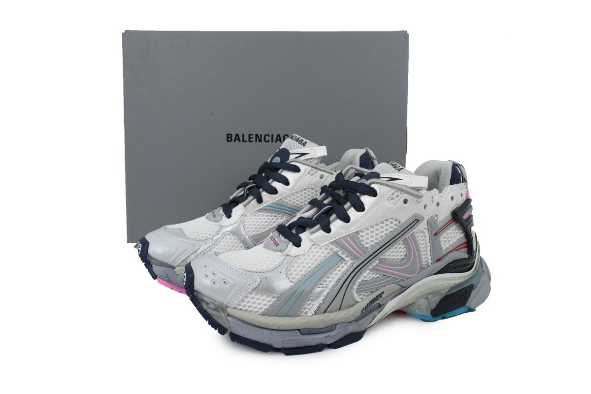 Balenciaga Runner Grey Pink Blue