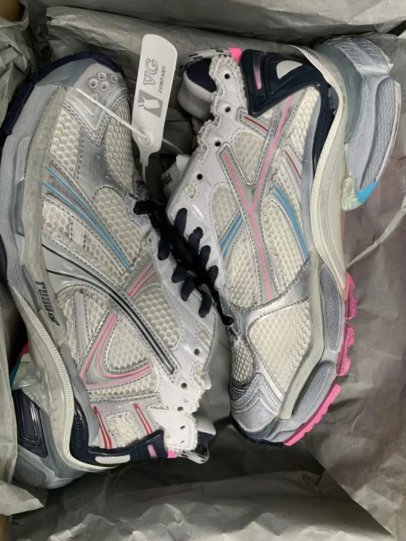 Balenciaga Runner Grey Pink Blue