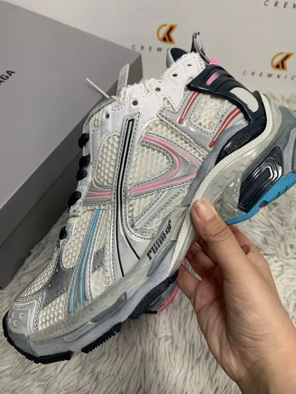 Balenciaga Runner Grey Pink Blue