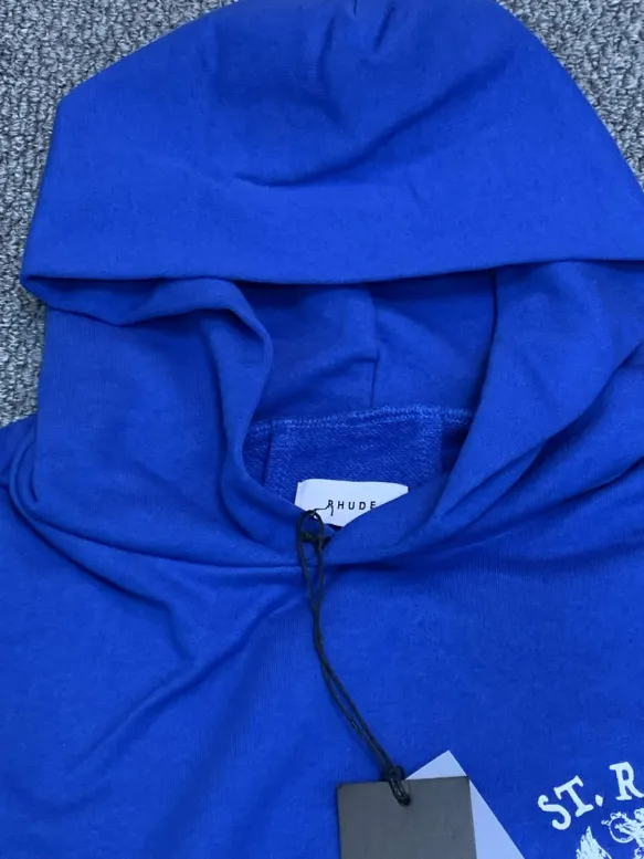 Rhude Hoodie Blue