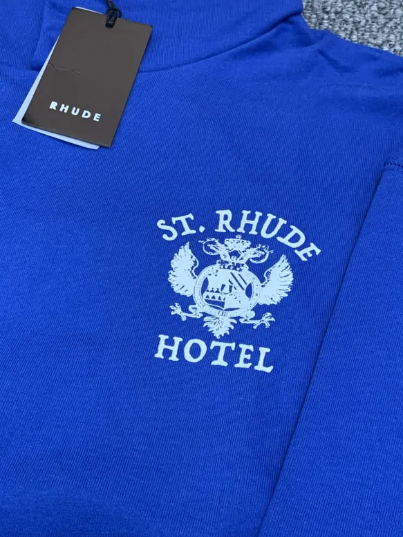 Rhude Hoodie Blue