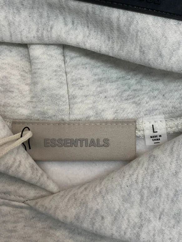 Fear of God Essentials Hoodie Light Oatmeal