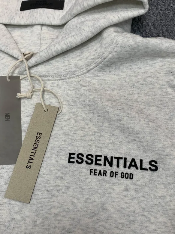 Fear of God Essentials Hoodie Light Oatmeal