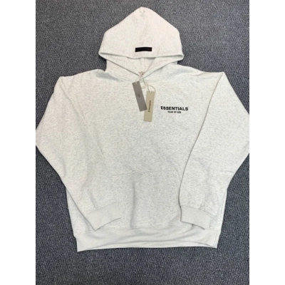 Fear of God Essentials Hoodie Light Oatmeal 02
