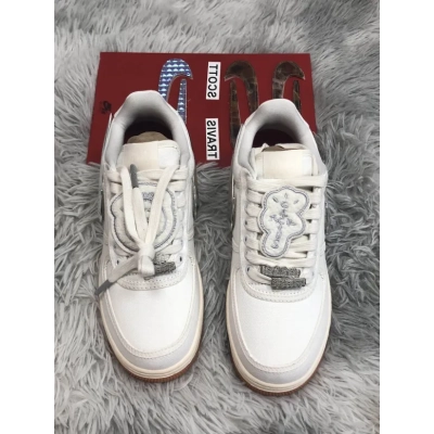 Travis Scott x Nike Air Force 1 Low “Sail” AQ4211-101  02