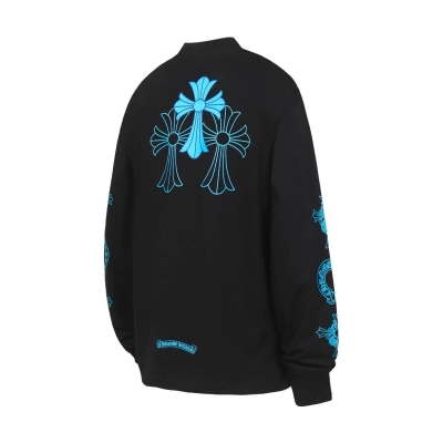 Chrome Hearts Multi Logo Long-Sleeve 'Black' 02