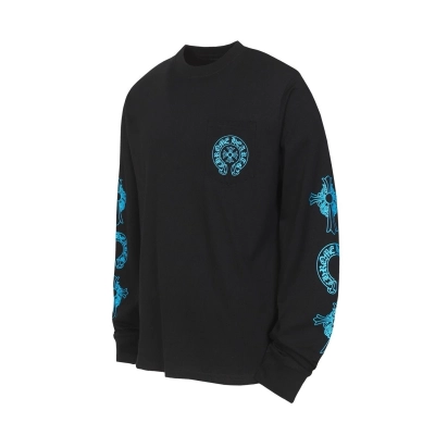 Chrome Hearts Multi Logo Long-Sleeve 'Black' 01
